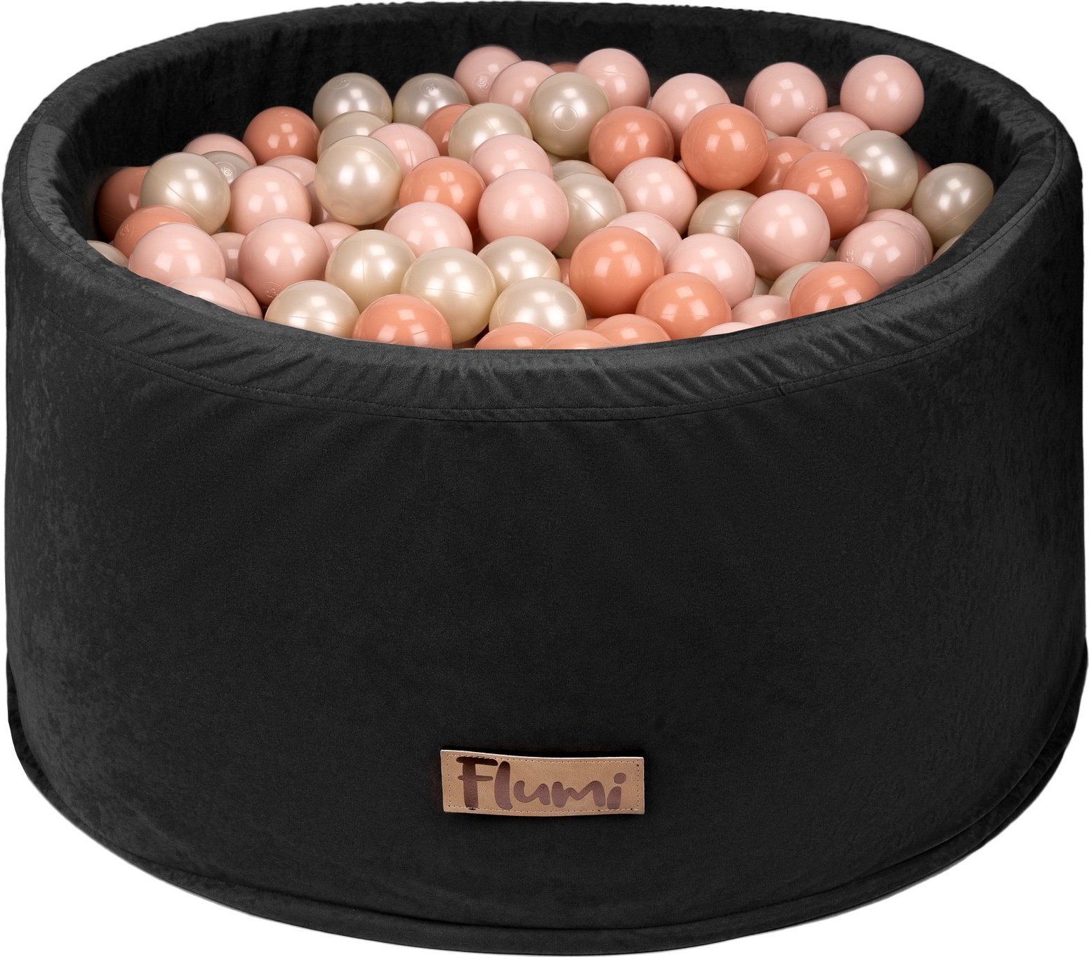 Blomster Suchy basen CZARNY + PIŁKI C.BRZOSKWINIA-J.ZŁOTO-J.BRZOSKWINIA