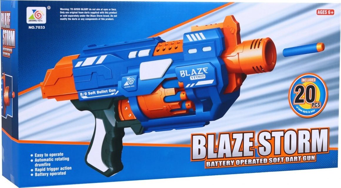 Blaze Storm Pistolet Karabin Niebieski