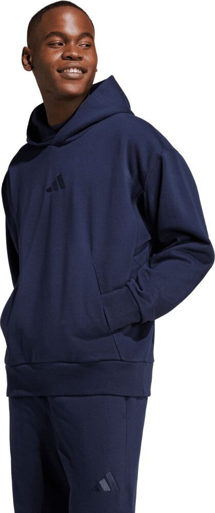 Adidas Bluza męska adidas ALL SZN Fleece granatowa IY4122 2XL