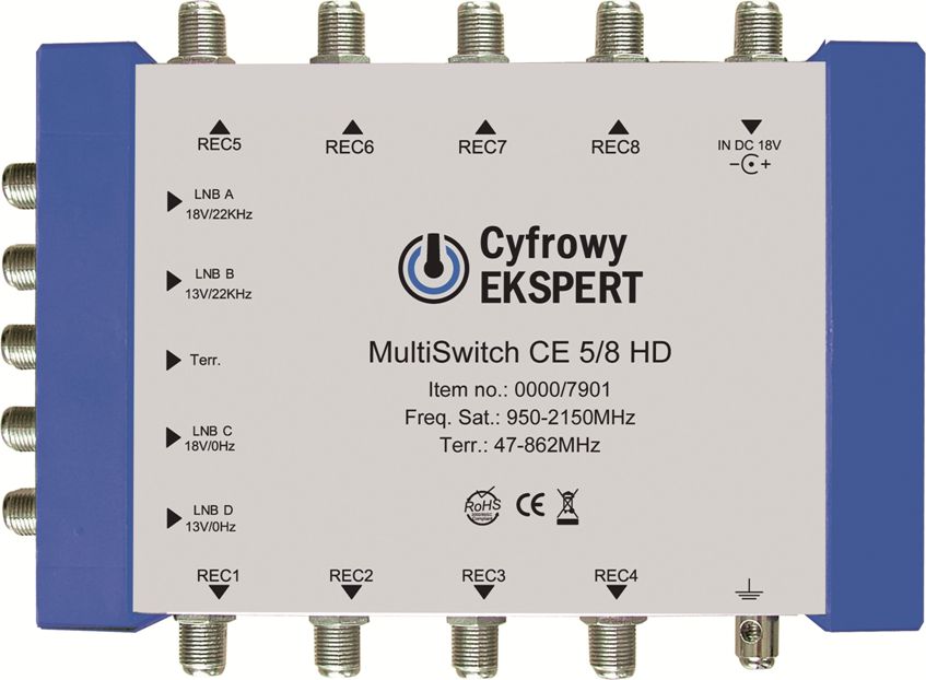 TechniSat MULTYSWITCH CE 5/8 HD ( 0000/7901 )