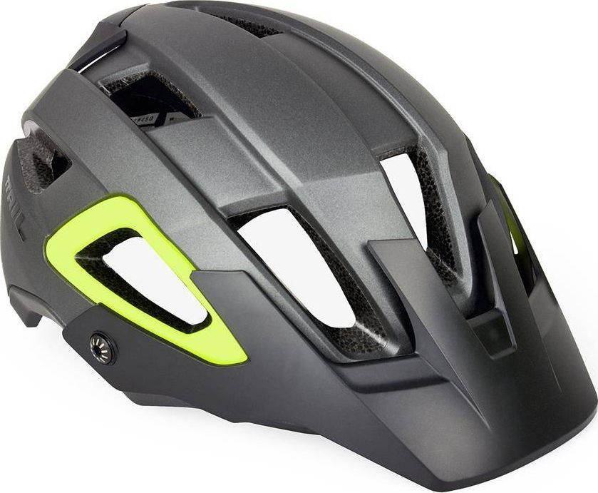 Author Kask TRAIL X9 szaro-żółty r. L
