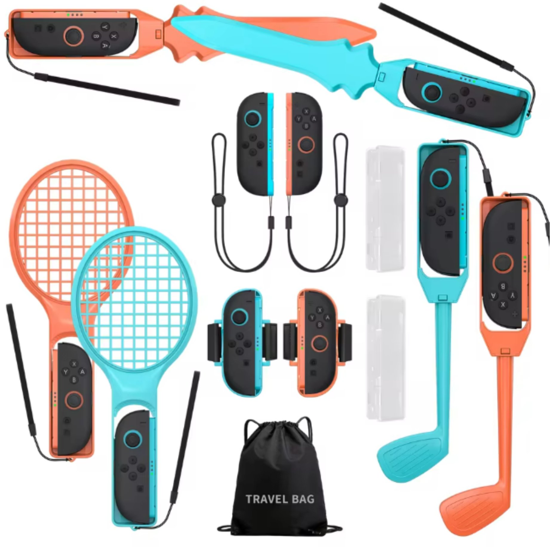 15w1 Zestaw akcesoriów sportowych do gier do Nintendo Switch 2