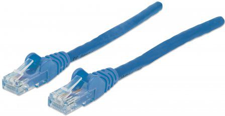Intellinet Network Solutions PATCH CORD CAT6 UTP 0,5M NIEBIESKI 100% MIEDŹ (342568-10P)