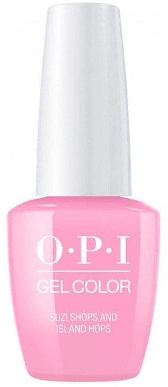 OPI Opi, Gel Color, Semi-Permanent Nail Polish, Suzi Shops & Island Hops, 15 ml For Women