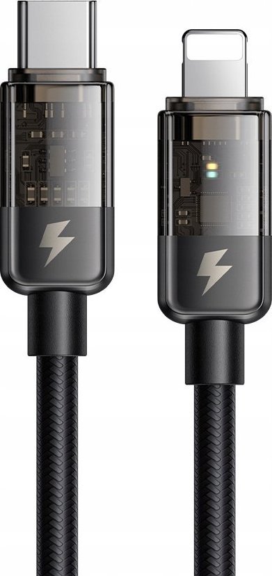 Kabel USB Mcdodo USB-C - Lightning 1.2 m Czarny (CA-3160)