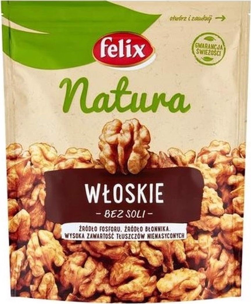 Felix FELIX Natura Orzechy włoskie bez soli 140 g