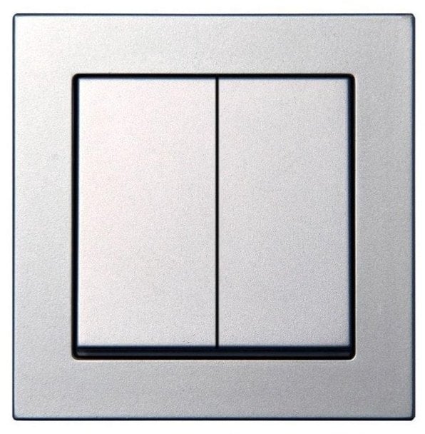 TWO WAY SWITCH IP6+6-10-201-01 METAL EP