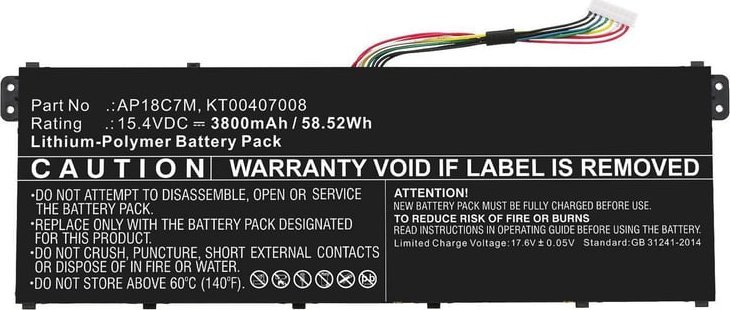 Pamięć do laptopa CoreParts CoreParts MBXAC-BA0125 części zamienne do notatników Bateria