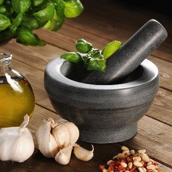 Kesper Moździerz granitowy czarny Ø 16 cm