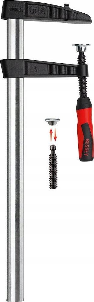 Bessey BESSEY TGK125-2K, F-clamp, 1 pc(s), 125 cm