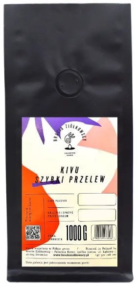 Kawa ziarnista Bracia Ziółkowscy Kivu Szybki Przelew 1 kg