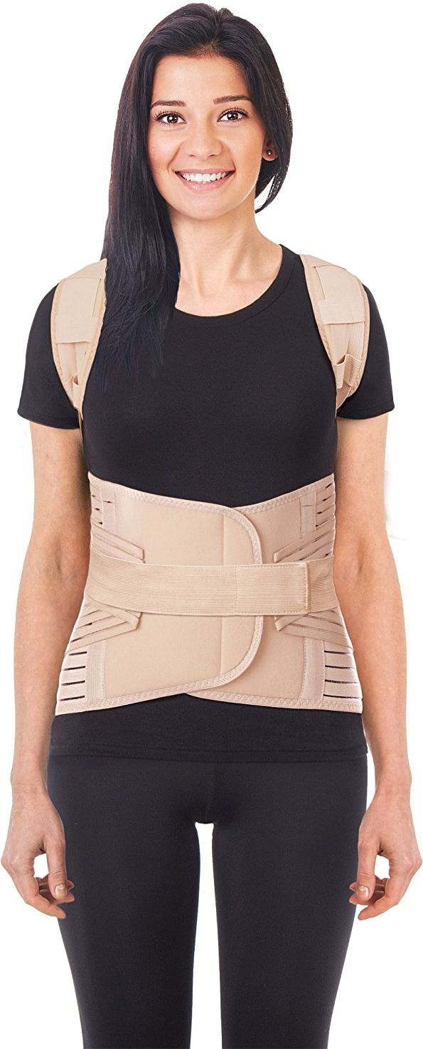 TOROS-GROUP Gorset unisex Lux czarny r. 2 (656P)