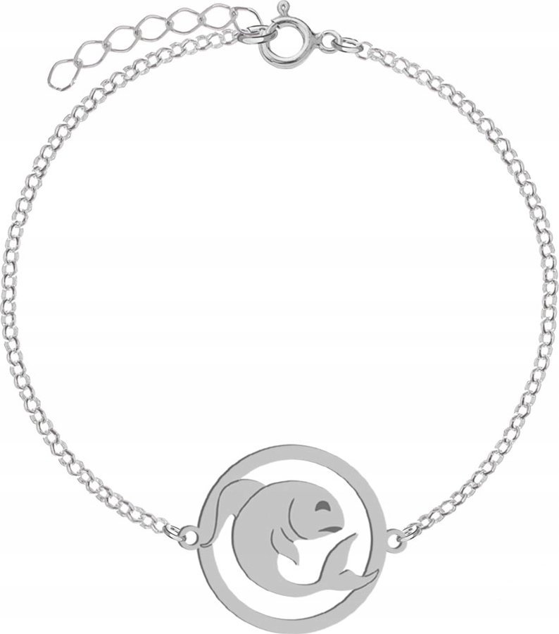 Radziszewska Jewellery Srebrna Bransoletka Znak Zodiaku RYBY DEDYKA