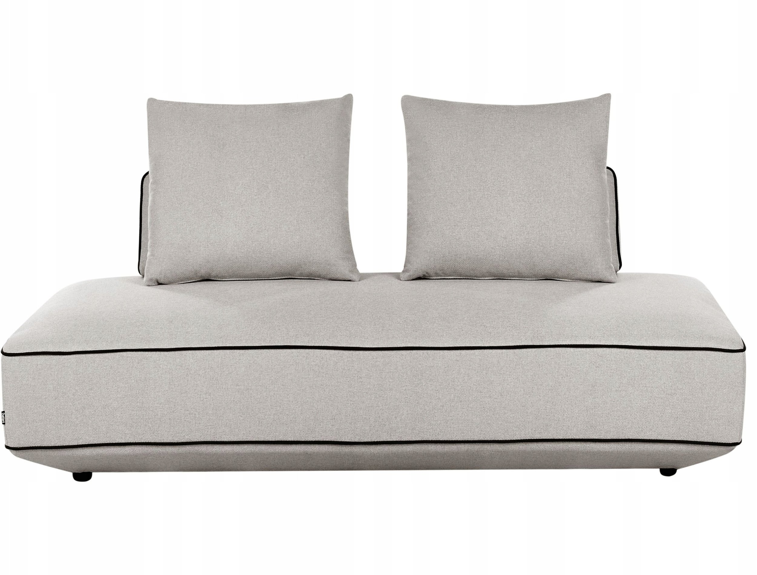 Szezlong SEILLANS Jasnoszary