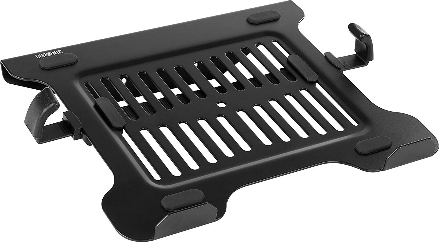 Duronic Duronic DML7 Podstawka na laptop lub tablet do 8kg | podstawka z regulowanymi taśmami zabezpieczającymi maks. wymiary 30 x 25 cm