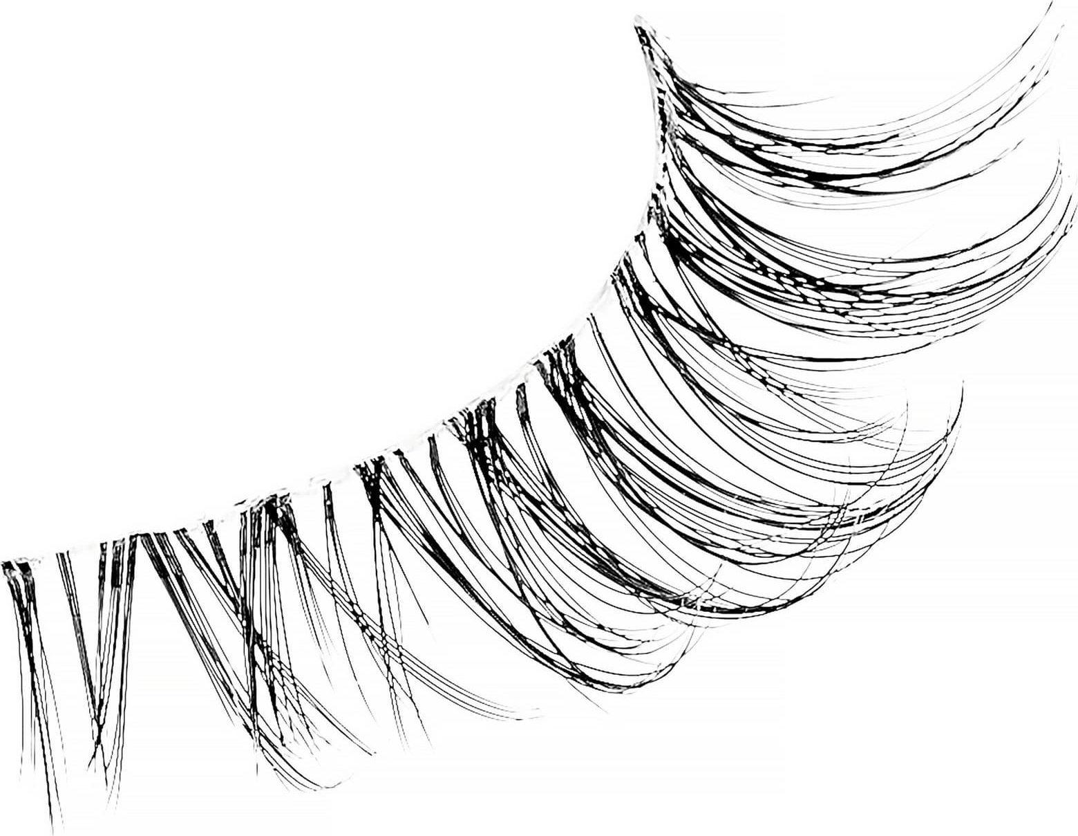 Kiss KISS Sztuczne rzęsy Bare Collection KAR02, 1 Pair & Lash Glue Net Wt. 1g