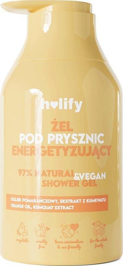 Holify Żel pod prysznic energetyzujący 500ml
