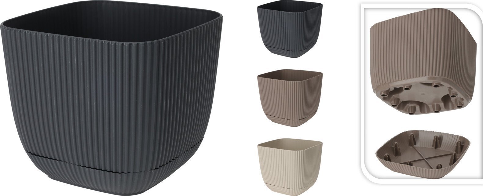 Mondex DONICZKA KWADRATOWA 8X8X7CM