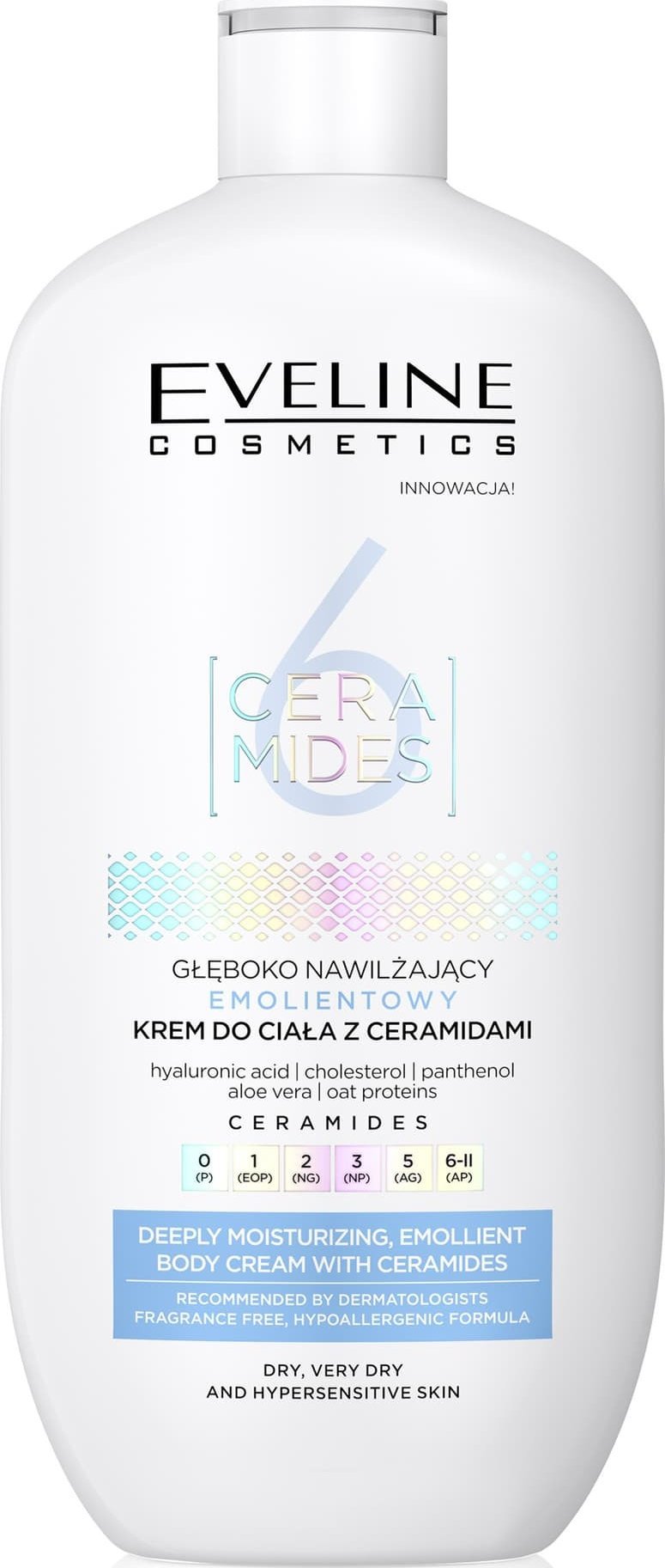 Eveline EVELINE BODY Krem 350ml 6CERAMIDES Emolientowy