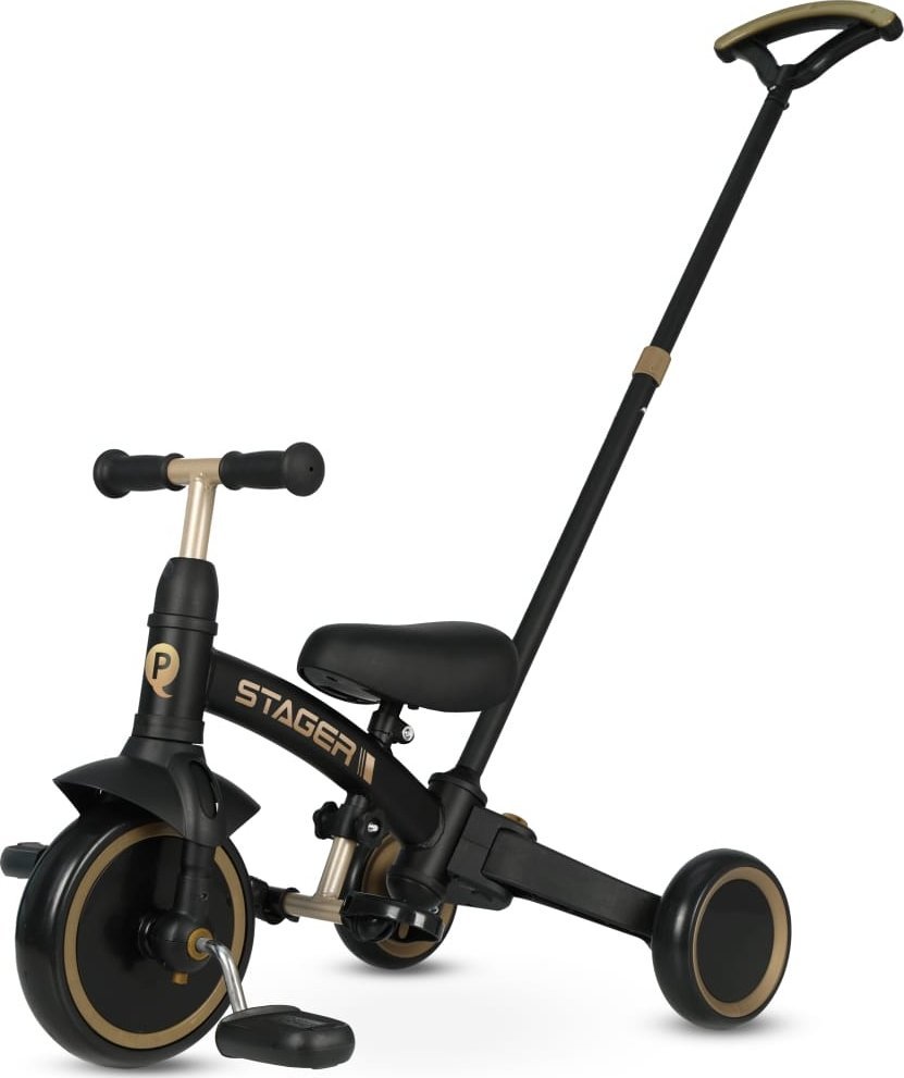 Qplay Rowerek Trójkołowy Stager 3w1 Platinum