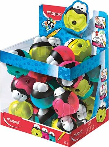 Maped Temperówka Croc Croc Żabka z pojemnikiem