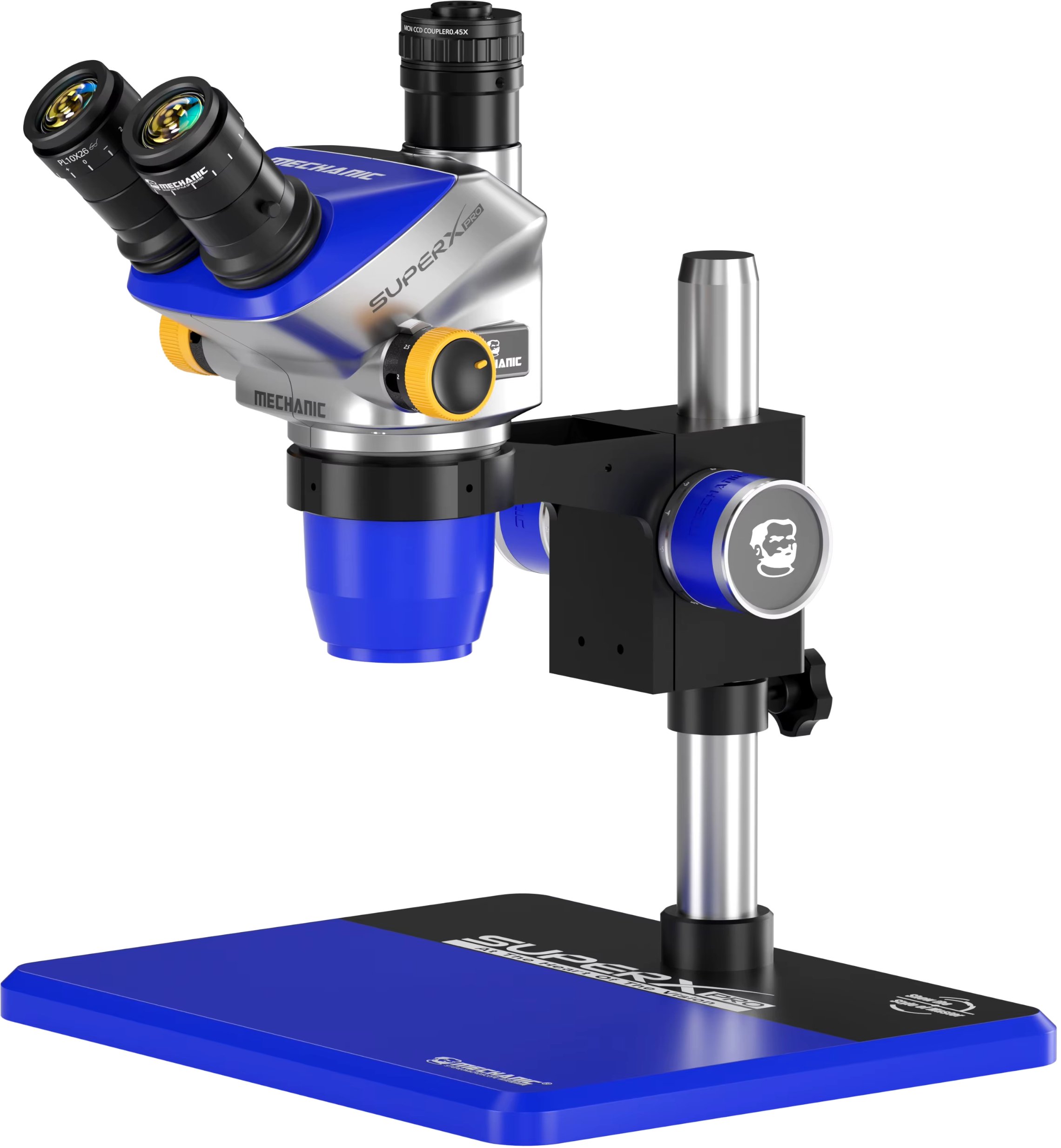 Mikroskop Stereo Triocular Mechanic Super X Pro B11 6.5X52X