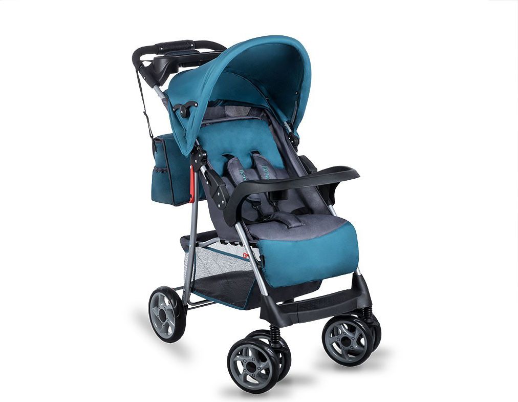 Wózek Lionelo spacerowy Emma Plus niebieski