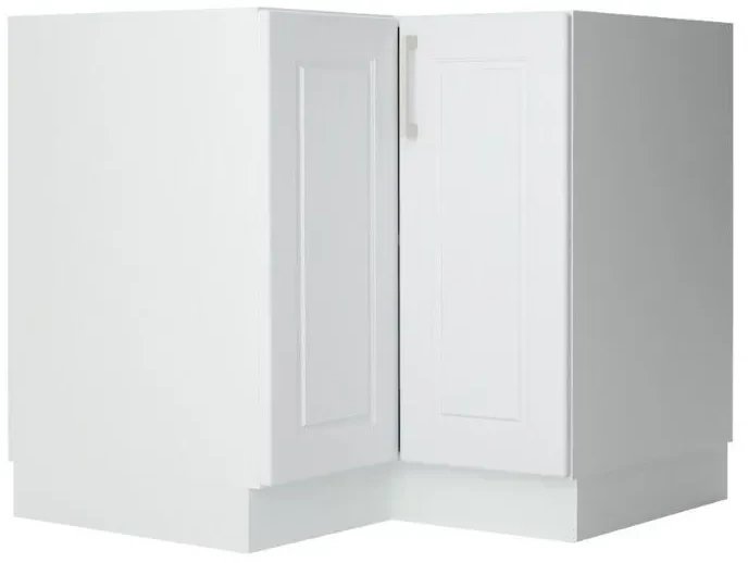 Szafka kuchenna narożna 90 NATALIA DRP P/L jasnoszara mat STOLKAR