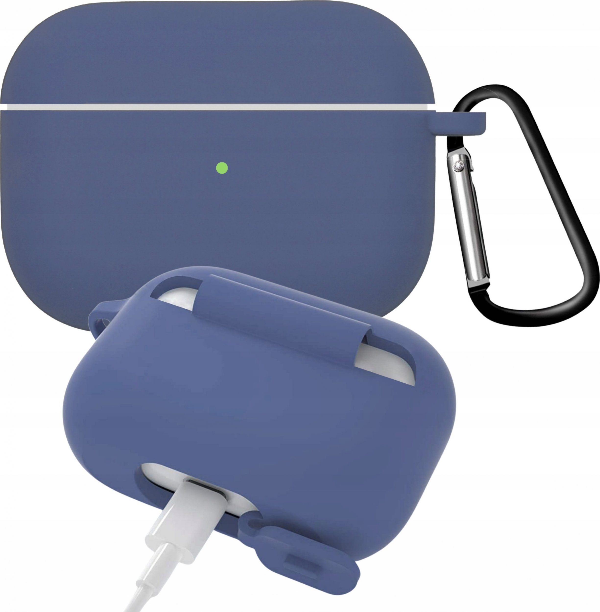 4TechGoods AIRPODS PRO ETUI SILIKONOWE CASE GRANATOWY TWS