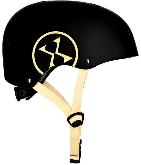 MTW001-1 KASK CZARNO-BEŻOWY ROZM. M(55-58CM) NILS EXTREME