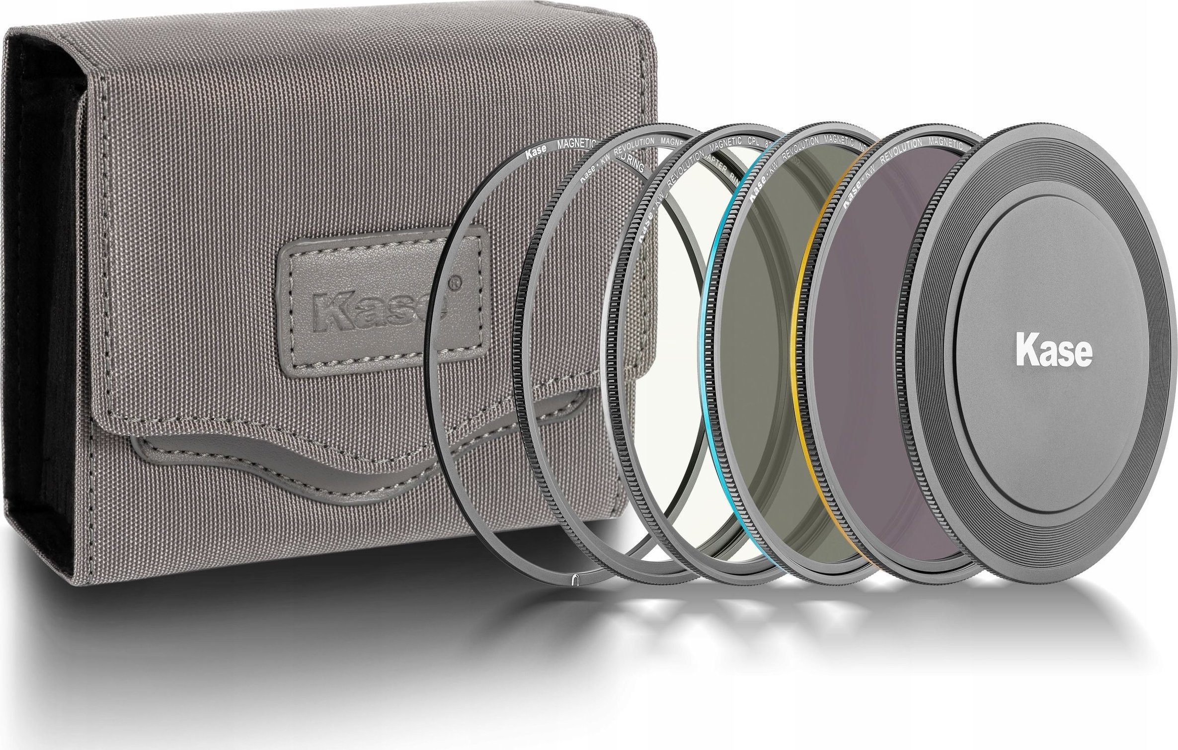 Zestaw Filtrów 67mm 67 mm Kase CPL ND8 ND64 Magnetyczne na Magnes + Dekielek / 1118100050