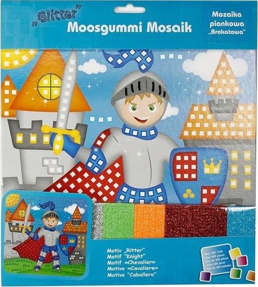 Titanum Mozaika piankowa brokatowa Rycerz