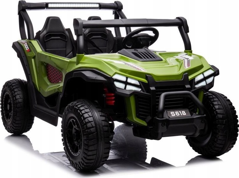 Lean Cars Auto Na Akumulator S618 Zielone 4x4