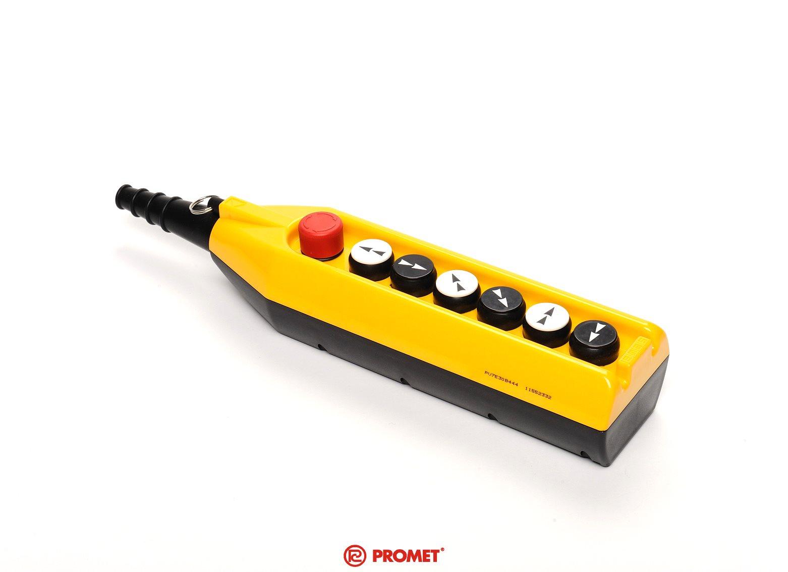 Promet Kaseta sterownicza 7 przycisków przycisk awaryjnego stopu 30mm dwie prędkości - PV7E30B444