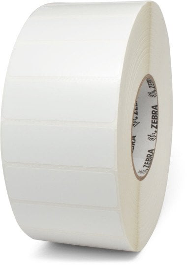 Etykiety foliowe RFID 60x25/400 g.76, poliester, klej akrylowy, Confidex Silverline blade II