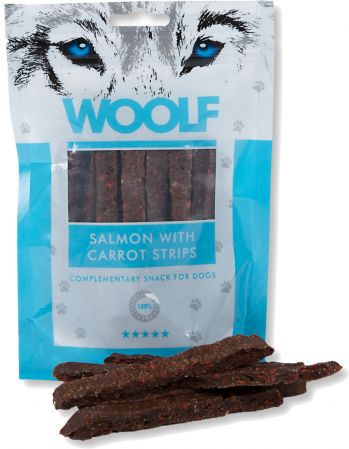 Brit WOOLF 100g SALMON WITH CARROT