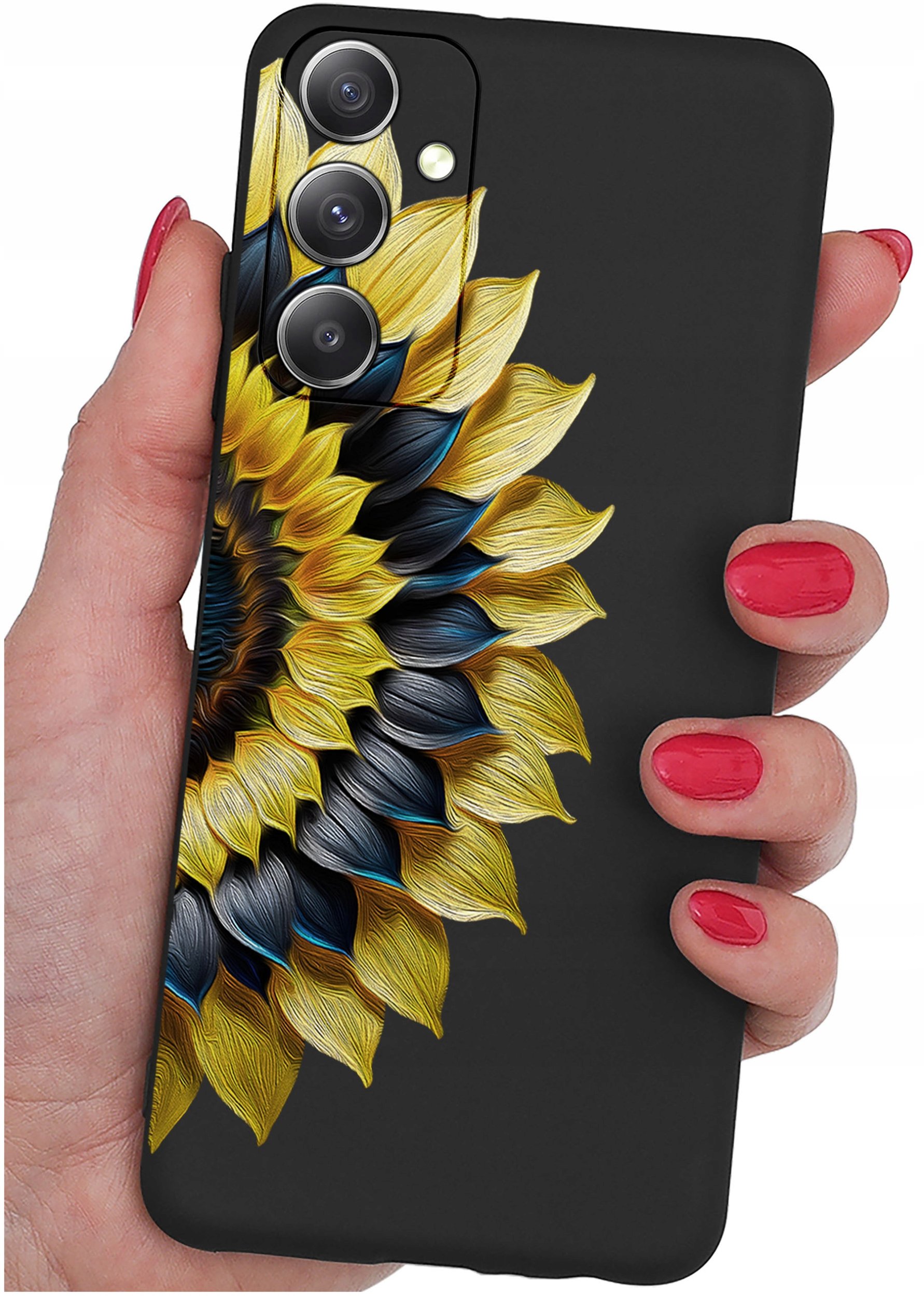 ETUI do Samsung Galaxy M23 5G WZORY |SILIKONOWE MATT CASE + SZKŁO 9H