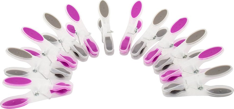 Sepio Wytrzymałe klamerki do bielizny 12szt