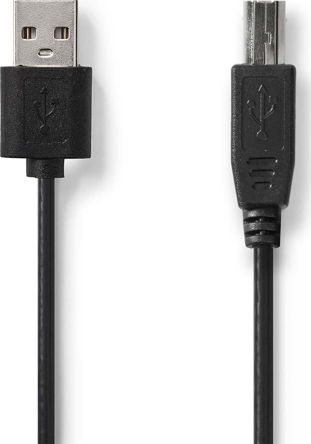Kabel USB Nedis USB-A - USB-B 3 m Czarny (CCGL60101BK30)