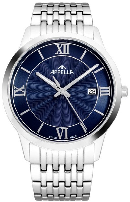 Zegarek męski Appella L12005.5165Q srebrny