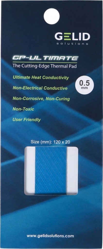 Gelid Gelid GP-Ultimate thermalpad 120x20x0.5mm TP-GP04-R-A