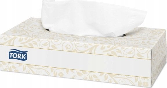 Tork Tork - Chusteczki higieniczne, białe, 2w, celuloza - Premium