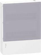 Schneider Electric Rozdzielnica modułowa 2 x 12 natynkowa IP40 drzwi przezroczyste Mini Pragma (MIP12212T)
