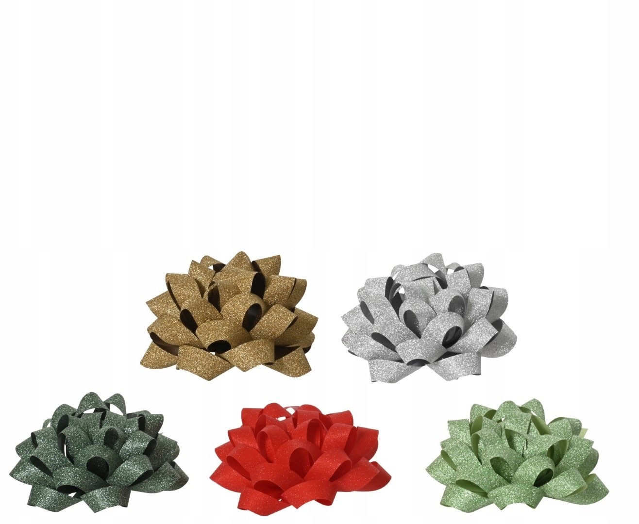 Kaemingk Kokarda prezentowa plastikowa w różnych kolorach 8cm 1szt