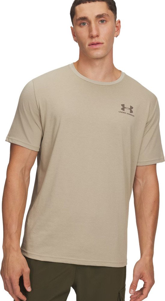 Koszulka męska Under Armour Sportstyle LC SS beżowa 1326799 302 2XL