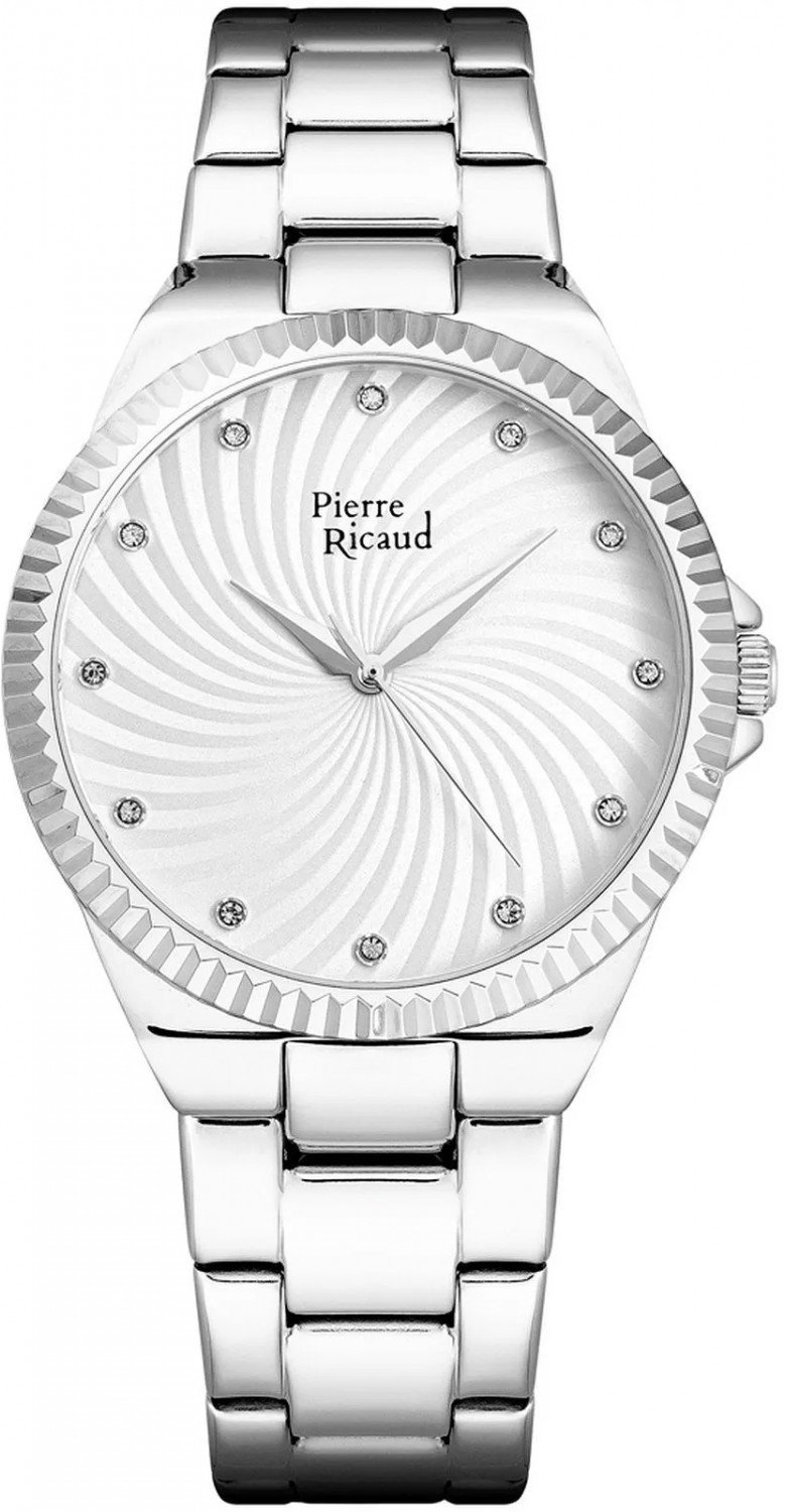 Zegarek damski Pierre Ricaud P22073.5113Q CYRKONIE srebrny