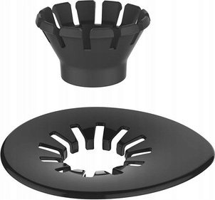 Hario Hario - Suiren - Pierścień i podstawka do drippera - Czarny