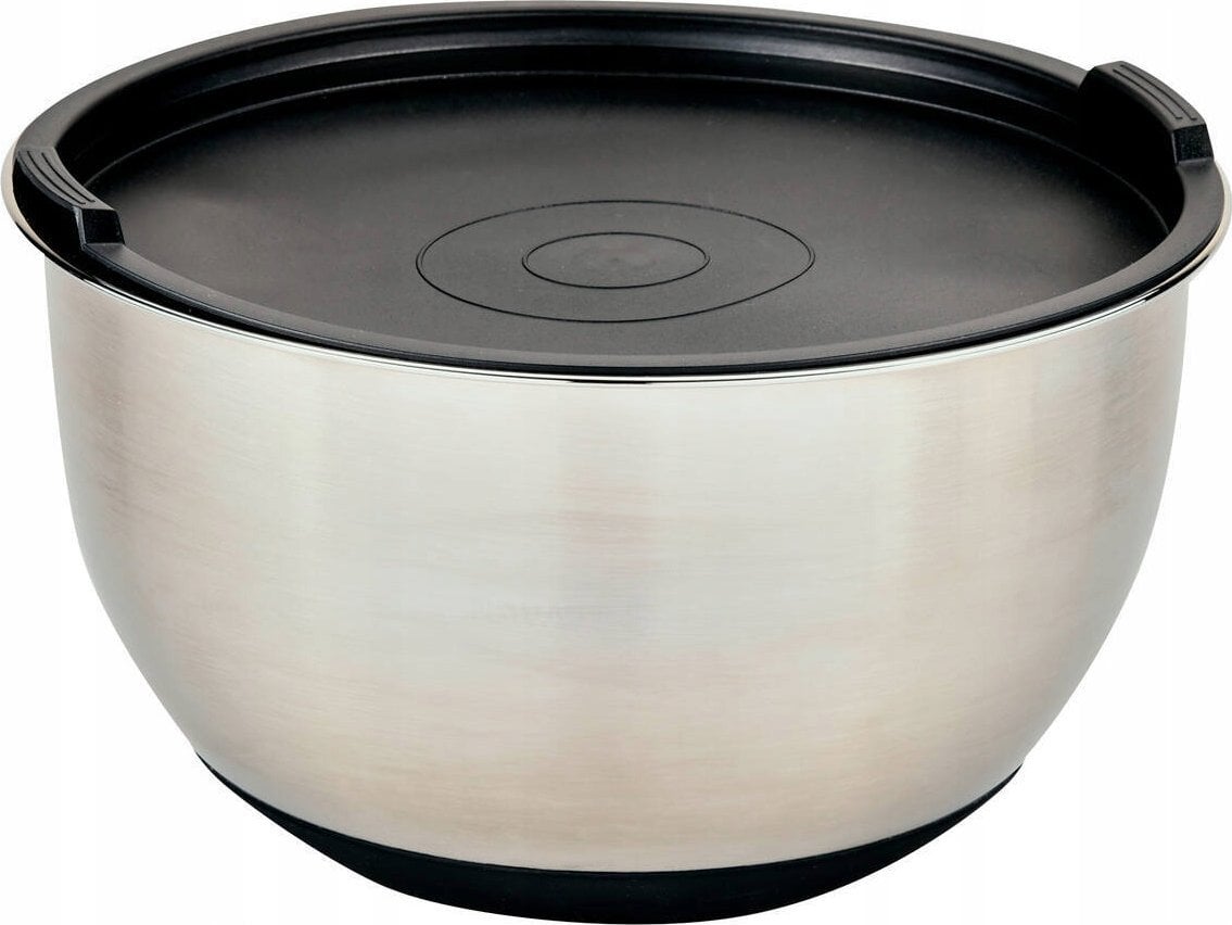 Kesper Wielofunkcyjna miska z silikonową pokrywą i skalą do odmierzania składników, 24 x 24 cm