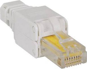 Manhattan Wtyczka modułowa RJ45, UTP, CAT 6, Szary (790482)