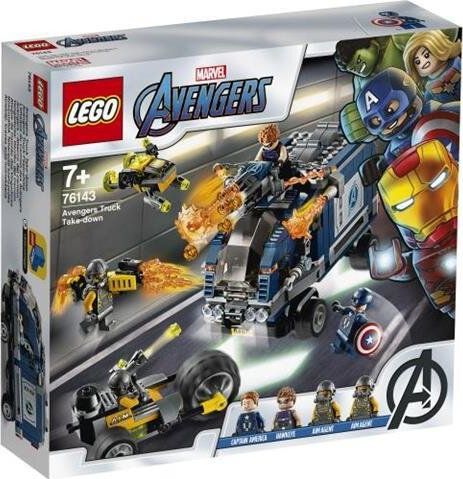 LEGO Marvel Zatrzymanie ciężarówki (76143)
